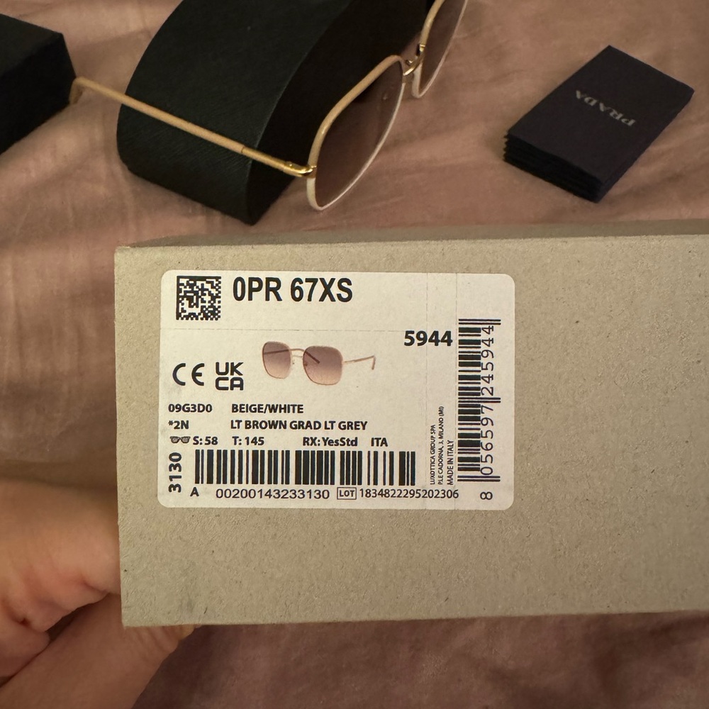 ‼️SOLD Prada Sunglasses PR 67XS - Picture 9 of 10